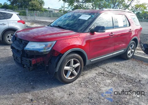 2018 Ford Explorer Xlt из США, поврежденный, VIN 1FM5K7D85JGB85143